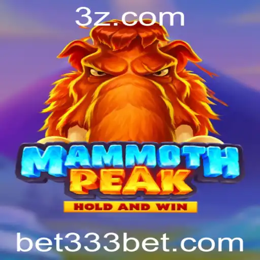 Descubra o Mundo de MammothPeak: Um Jogo Fascinante com a Palavra-Chave Bet 333